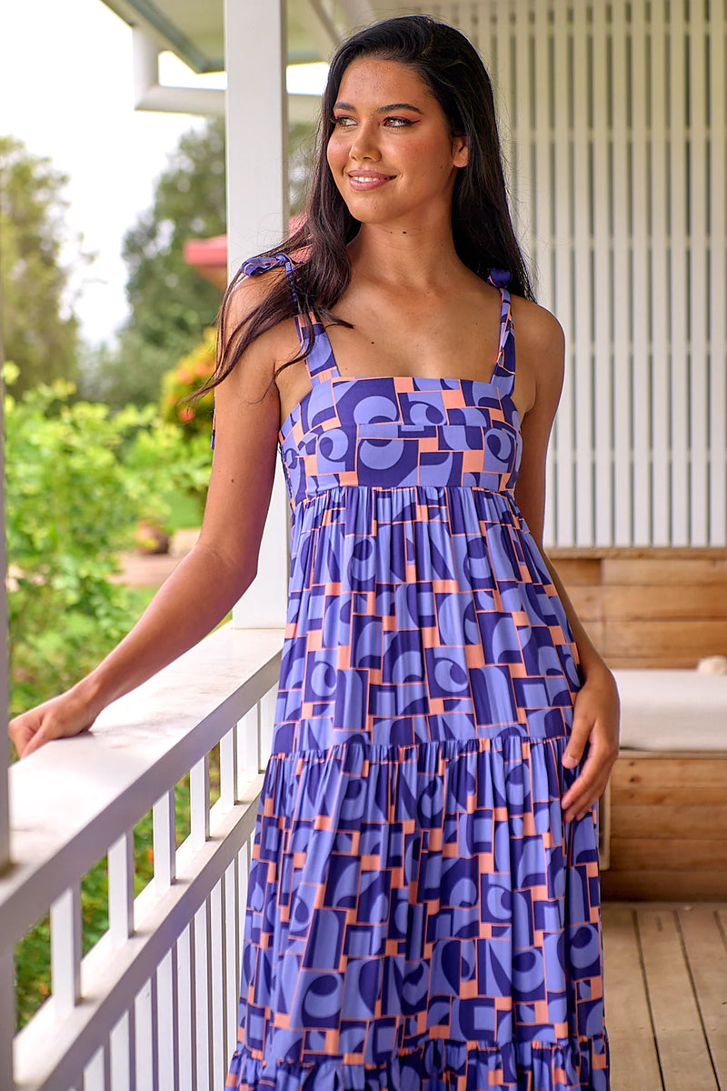 Marley Maxi Dress Abbi Print