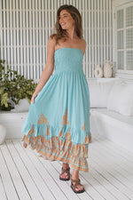 Samba Maxi Dress Arabian Nights print