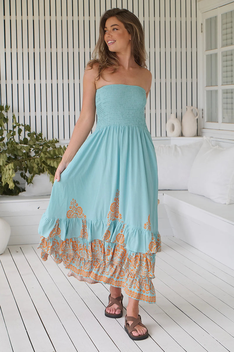 Samba Maxi Dress Arabian Nights print