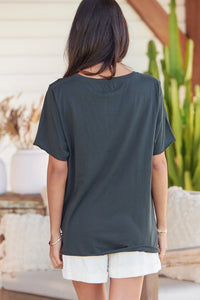 Vintage Tee ~ Here comes the Sun ~ Grey