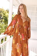 Tia Midi Dress Natalia Print