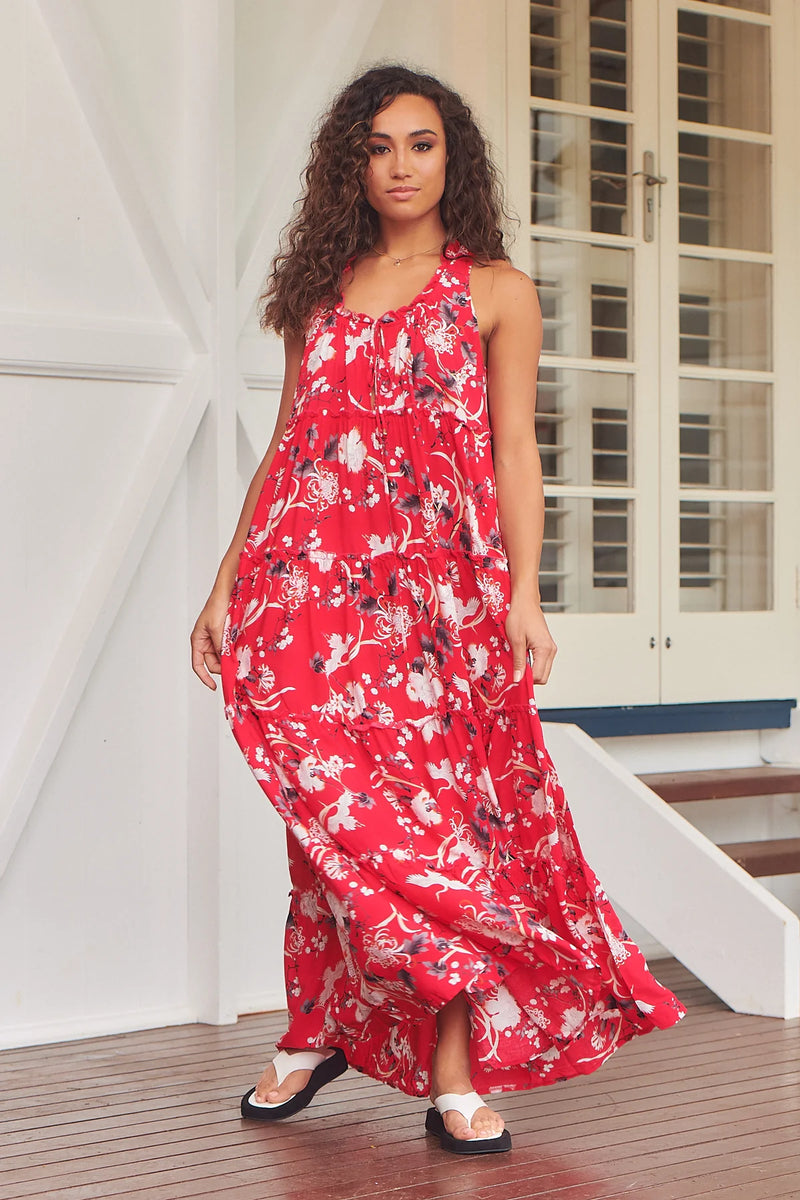 Erryn Maxi Dress Rene Print