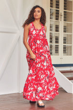 Erryn Maxi Dress Rene Print