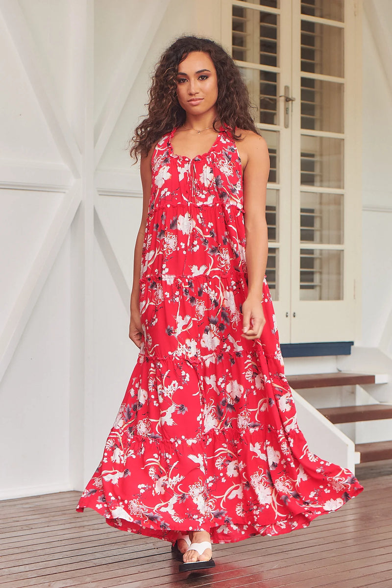 Erryn Maxi Dress Rene Print