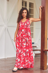 Erryn Maxi Dress Rene Print