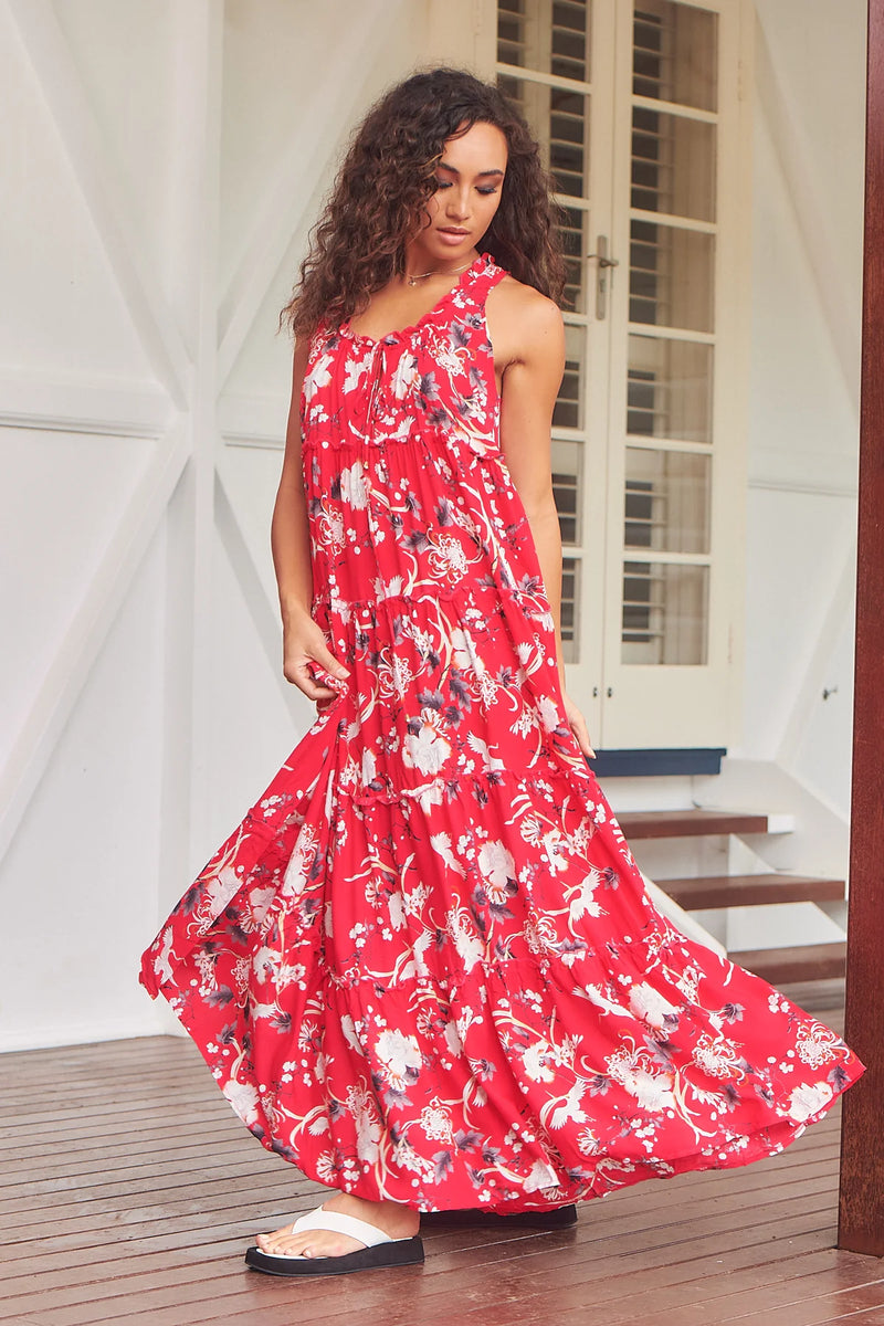 Erryn Maxi Dress Rene Print
