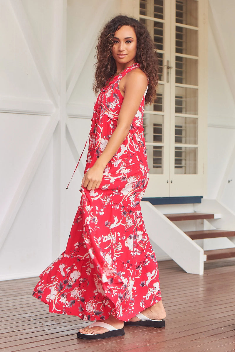 Erryn Maxi Dress Rene Print