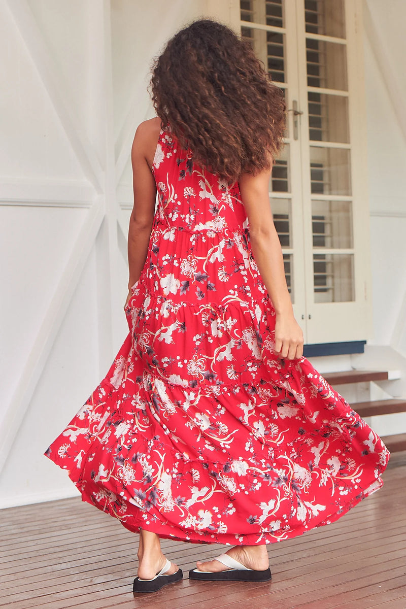 Erryn Maxi Dress Rene Print