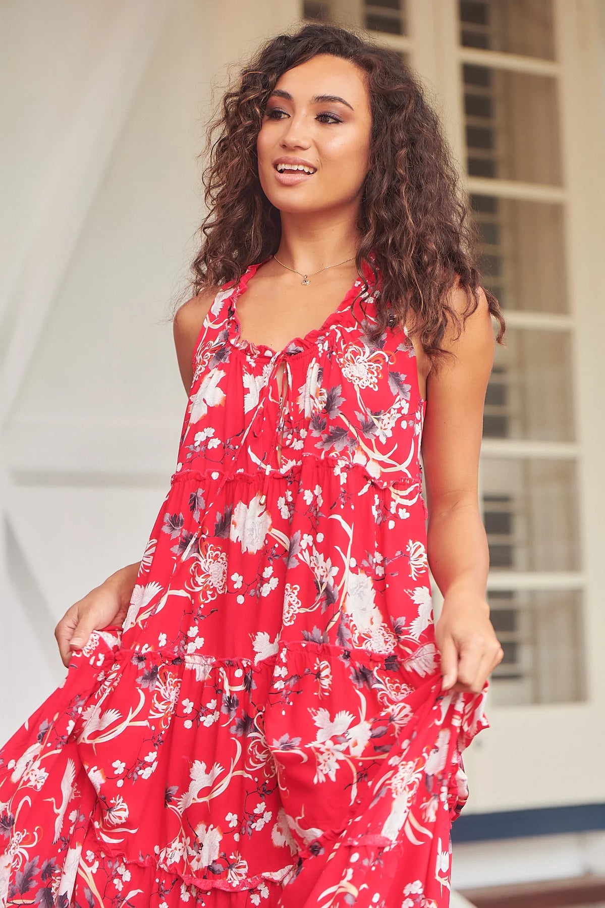 Erryn Maxi Dress Rene Print