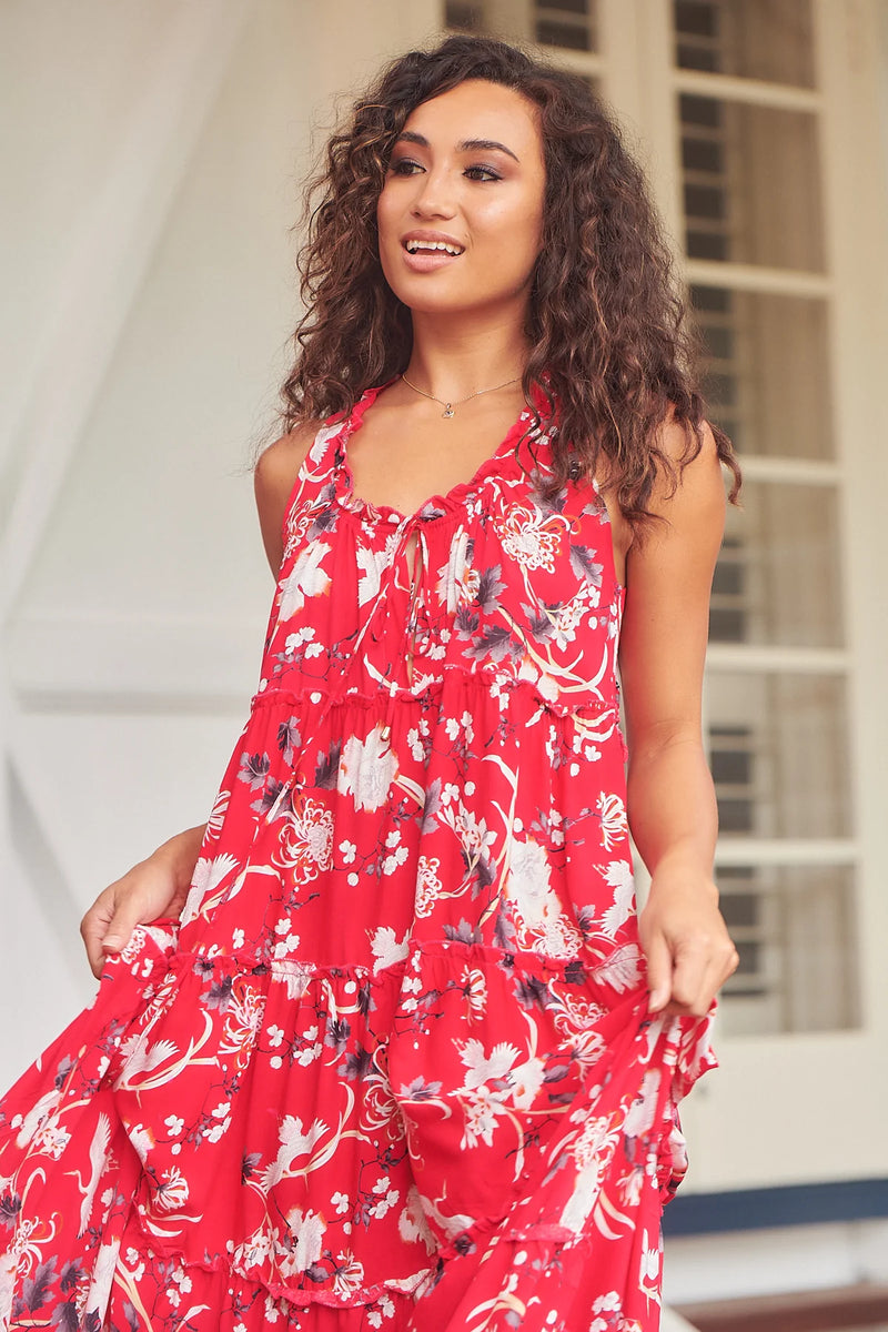 Erryn Maxi Dress Rene Print