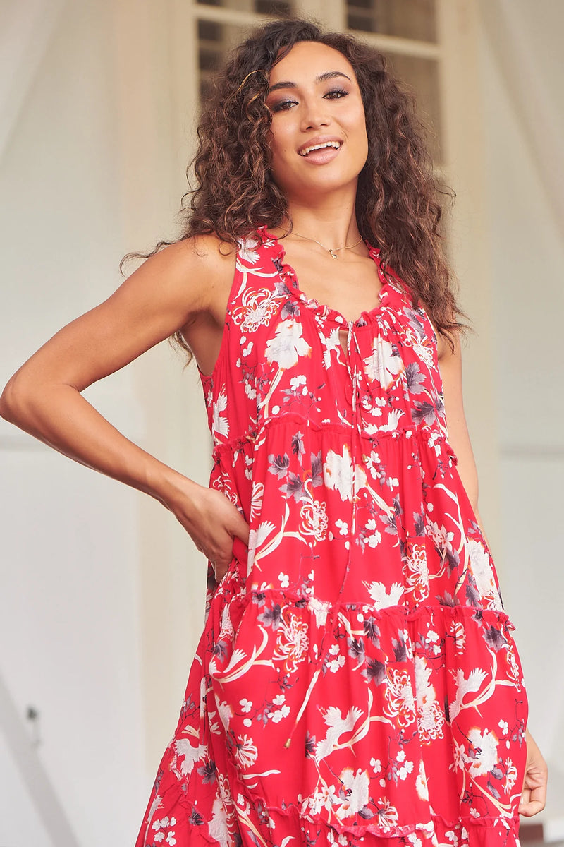 Erryn Maxi Dress Rene Print