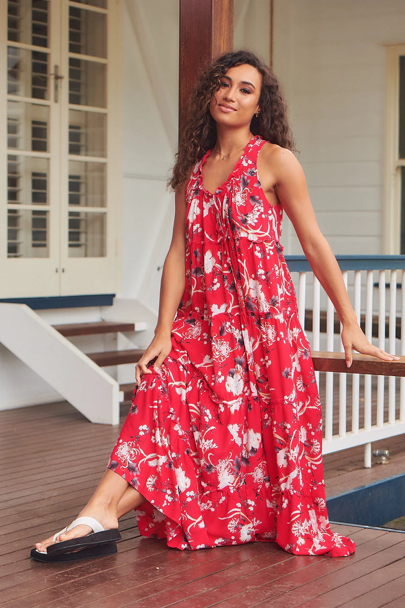 Erryn Maxi Dress Rene Print