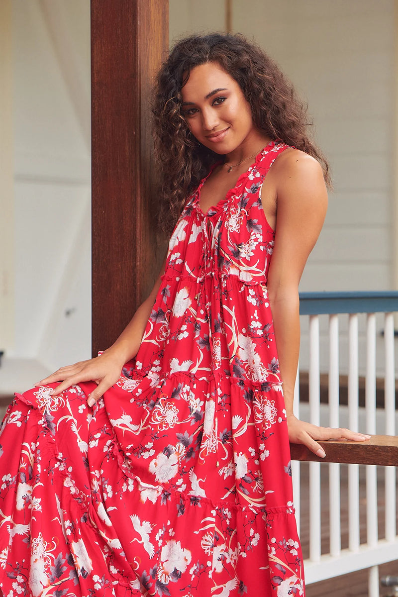 Erryn Maxi Dress Rene Print