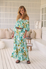Hallie Maxi Dress Amaya print