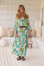 Hallie Maxi Dress Amaya print
