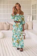 Hallie Maxi Dress Amaya print