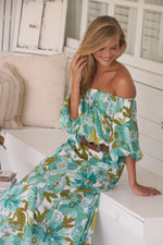 Hallie Maxi Dress Amaya print