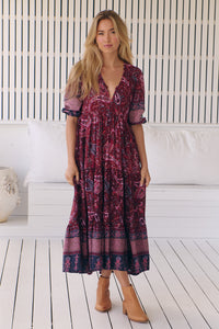 Eve Midi Dress Sadie Print