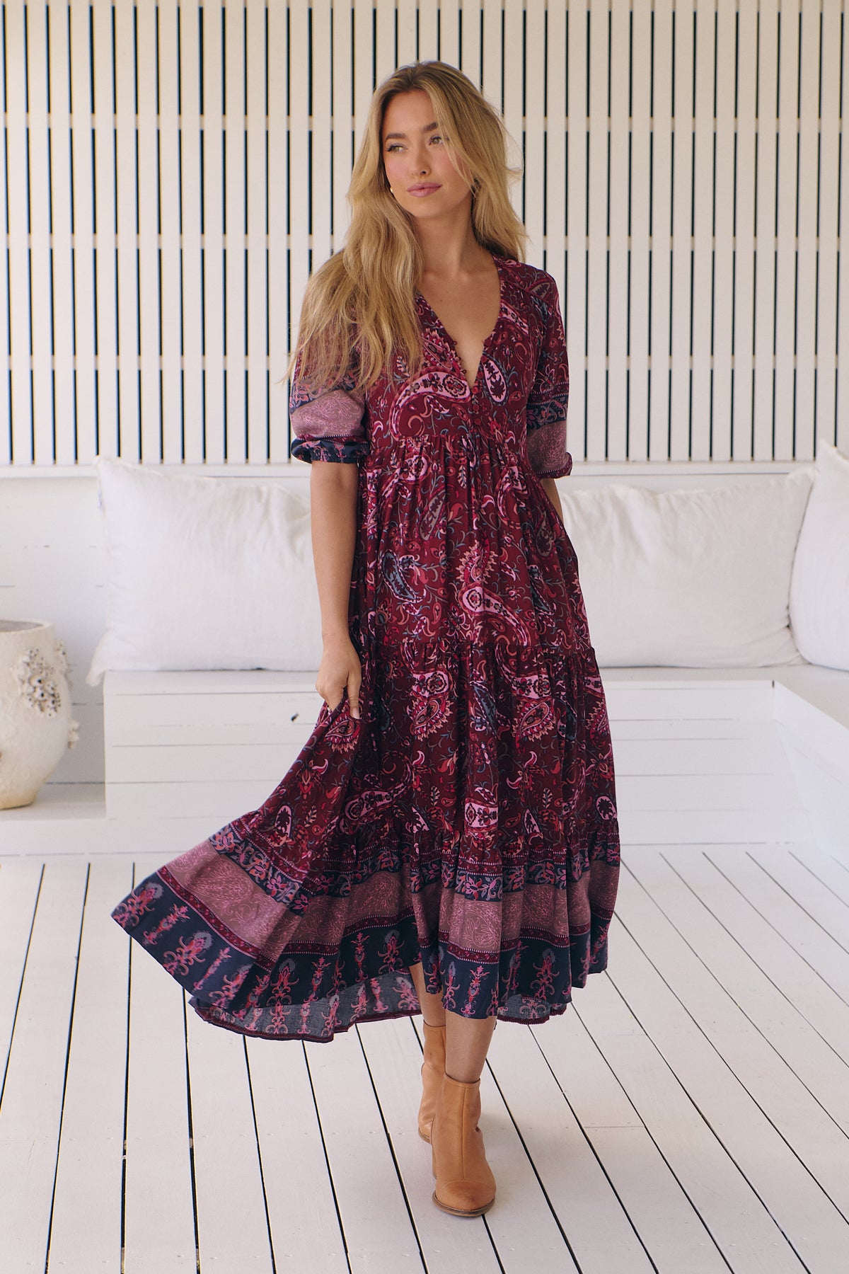 Eve Midi Dress Sadie Print