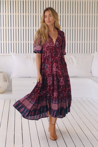 Eve Midi Dress Sadie Print