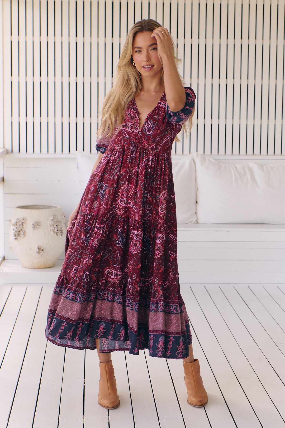 Eve Midi Dress Sadie Print