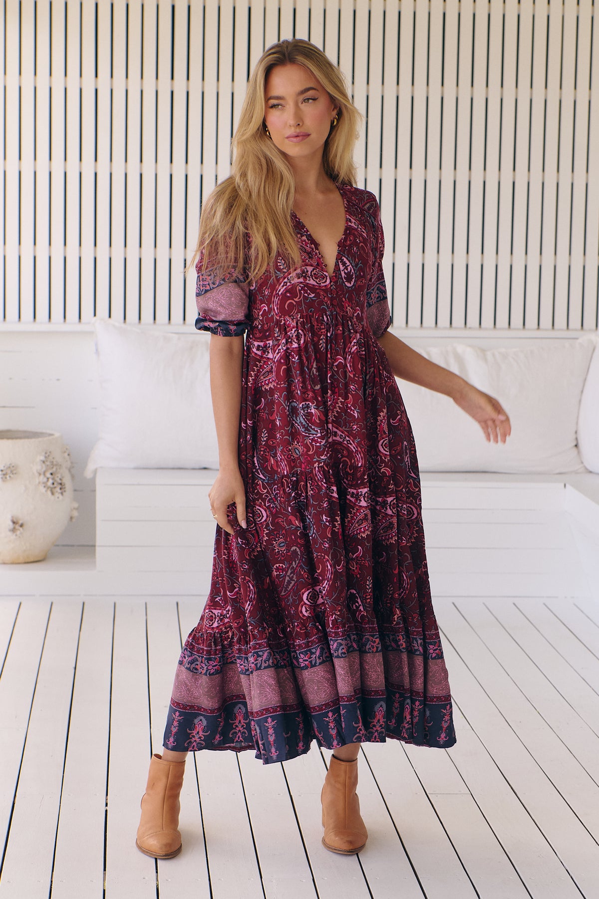 Eve Midi Dress Sadie Print