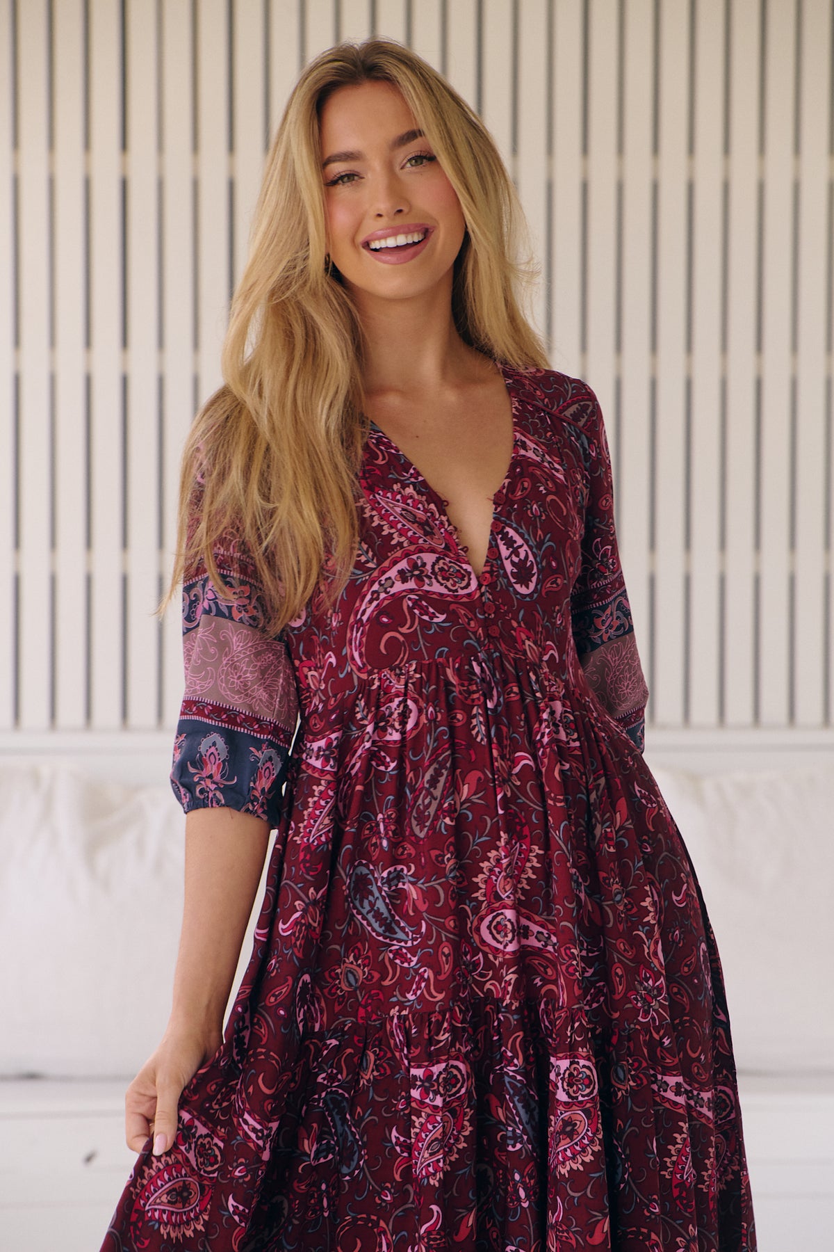 Eve Midi Dress Sadie Print