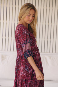 Eve Midi Dress Sadie Print