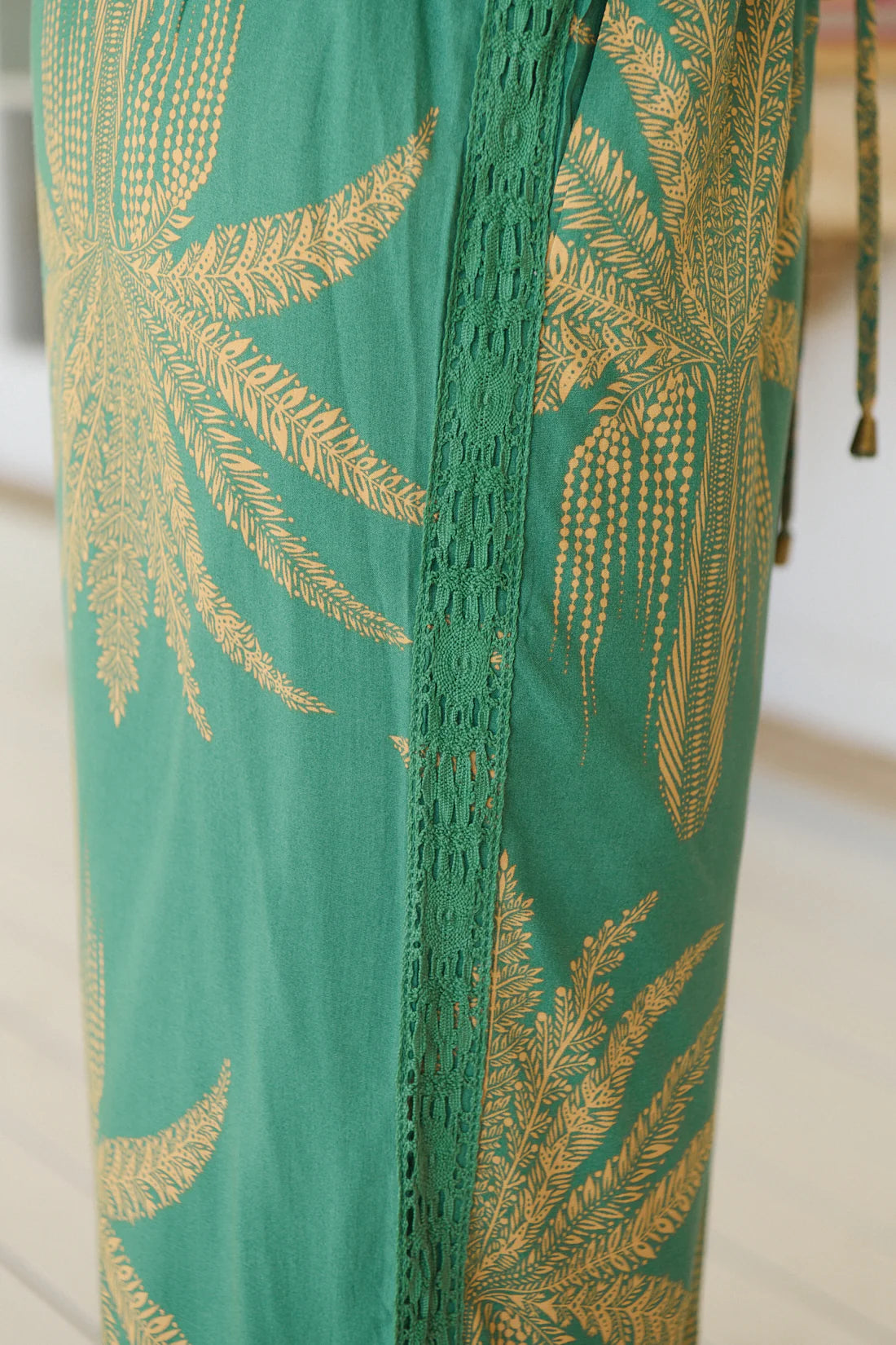 Cici Lace Pants ~ Island Luxe print