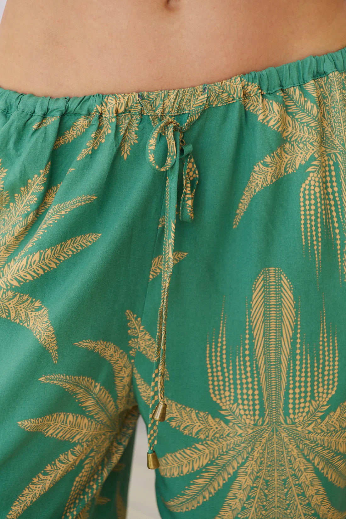 Cici Lace Pants ~ Island Luxe print