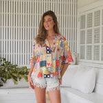 Samara Shirt Daisy Days Print