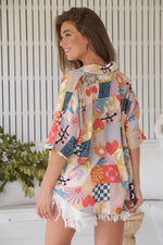 Samara Shirt Daisy Days Print
