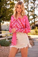 Bindi Shirt Gypsy Print