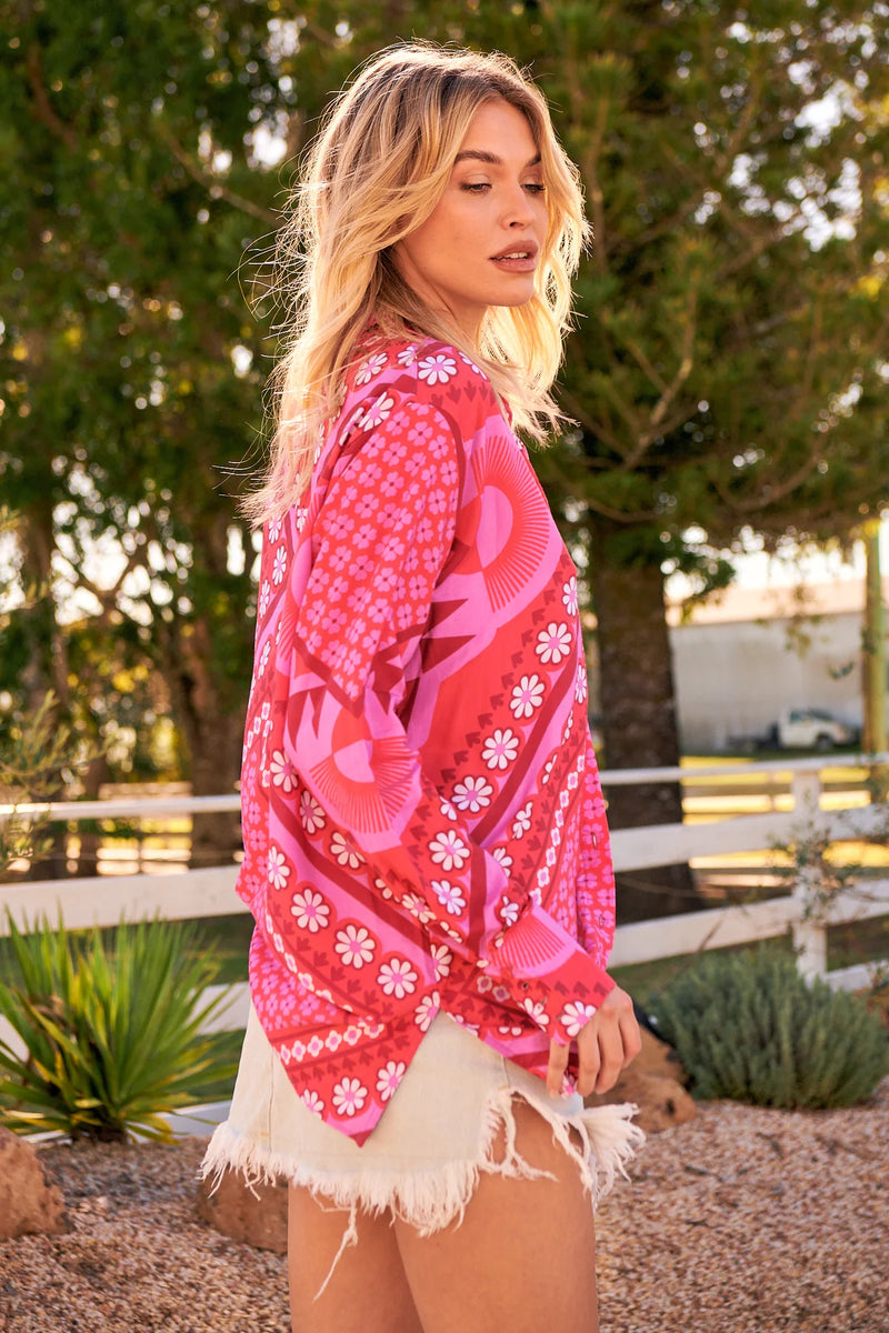 Bindi Shirt Gypsy Print