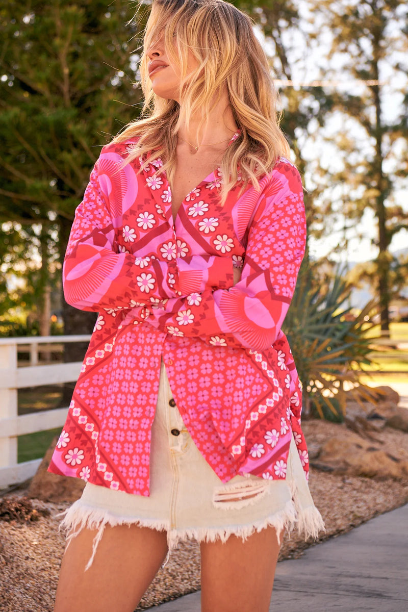 Bindi Shirt Gypsy Print