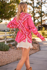 Bindi Shirt Gypsy Print