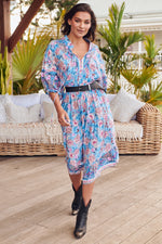 Jasmine Midi Dress Keilani Print