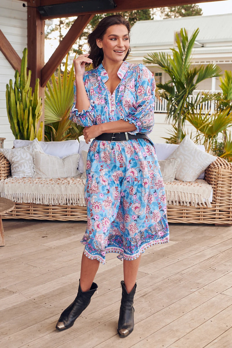 Jasmine Midi Dress Keilani Print