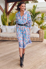 Jasmine Midi Dress Keilani Print