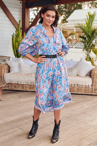 Jasmine Midi Dress Keilani Print