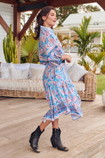 Jasmine Midi Dress Keilani Print
