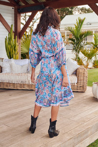 Jasmine Midi Dress Keilani Print