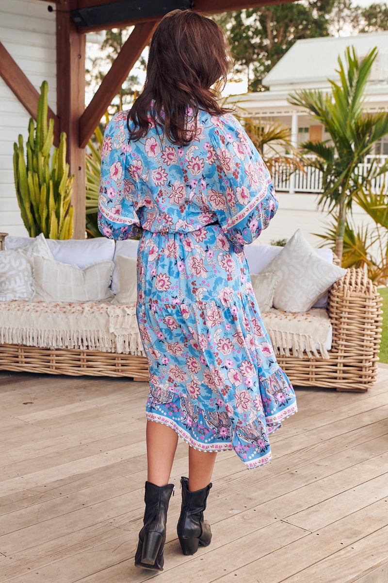 Jasmine Midi Dress Keilani Print