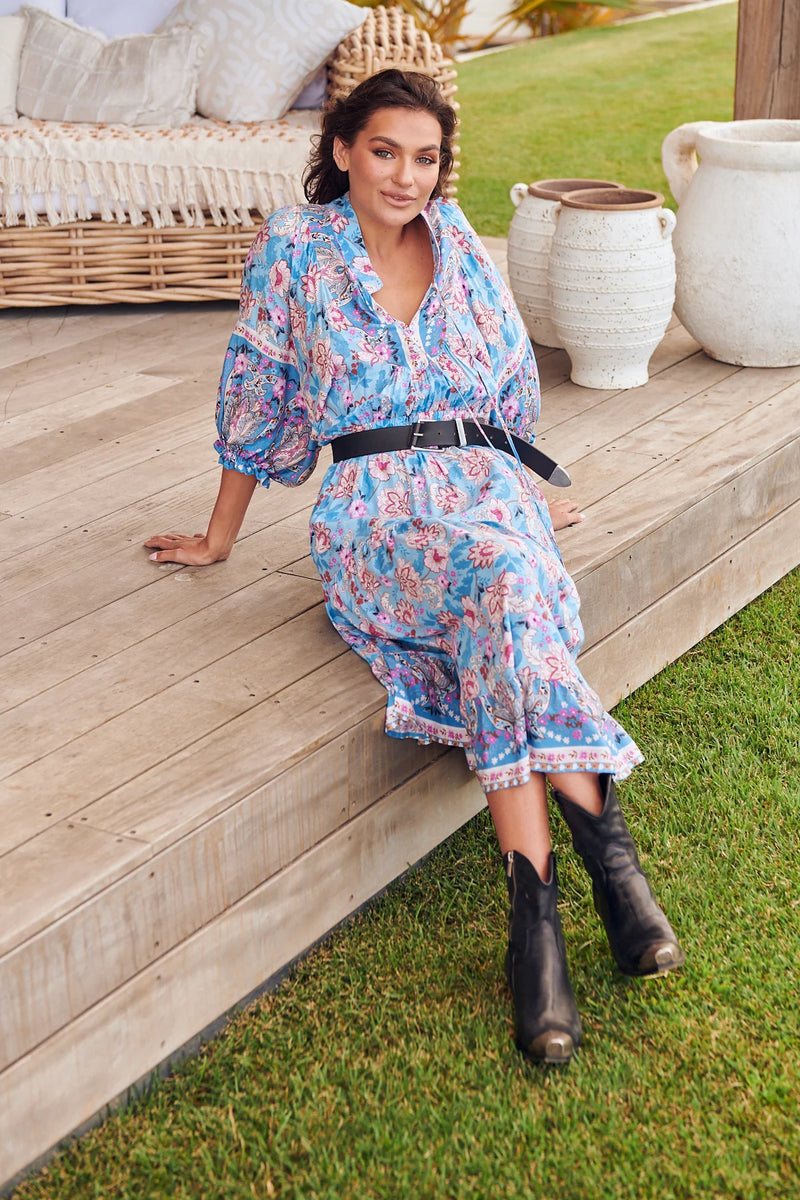 Jasmine Midi Dress Keilani Print