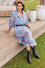 Jasmine Midi Dress Keilani Print
