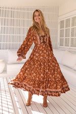 Teresa Maxi Dress Aubrey Print