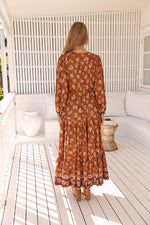 Teresa Maxi Dress Aubrey Print