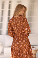Teresa Maxi Dress Aubrey Print