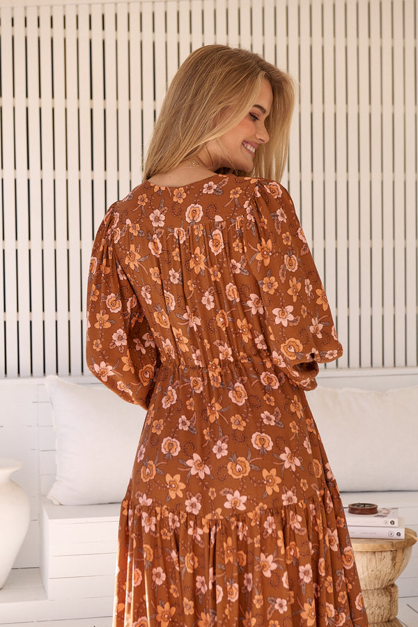 Teresa Maxi Dress Aubrey Print