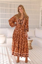Teresa Maxi Dress Aubrey Print